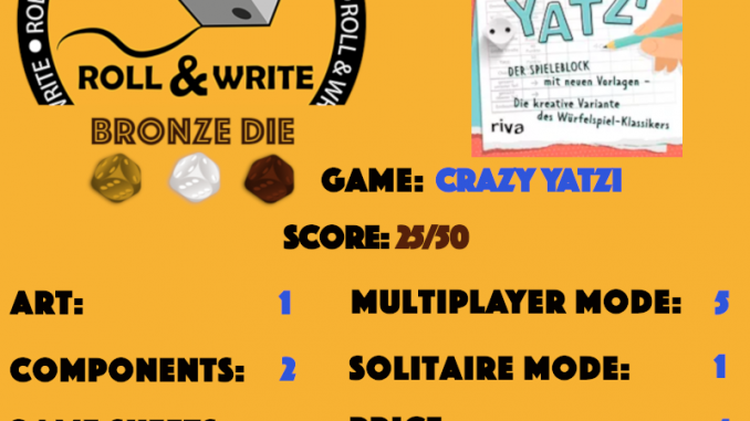 Crazi-Yatzi
